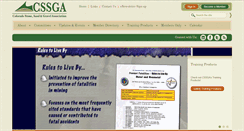 Desktop Screenshot of cssga.org